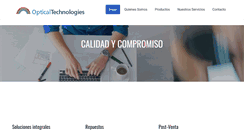 Desktop Screenshot of optical-tech.com