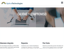 Tablet Screenshot of optical-tech.com